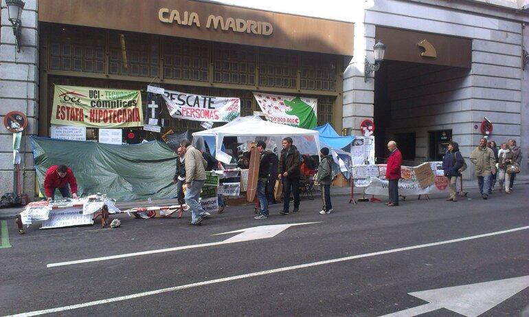 Acampada en la Plaza del Celenque