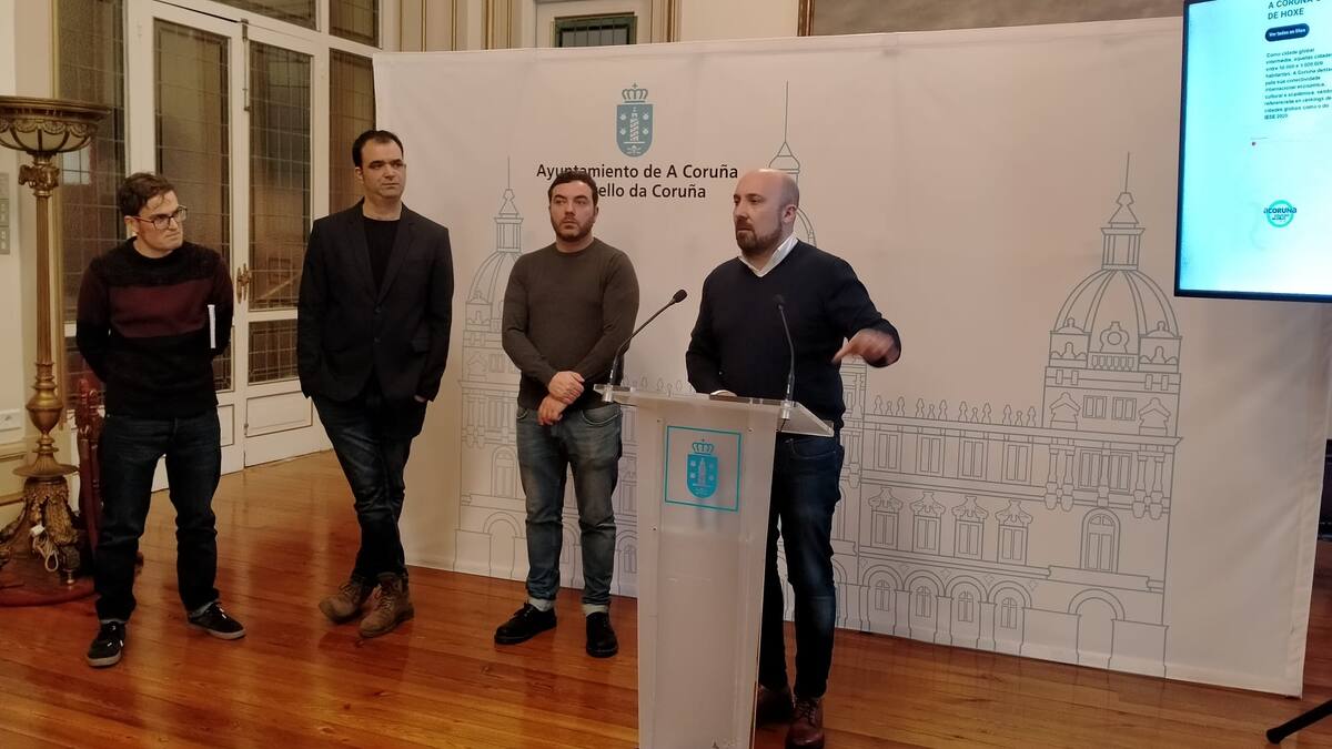 Presentan el Mapa da Coruña Global para presentar su "mejor perfil internacional"