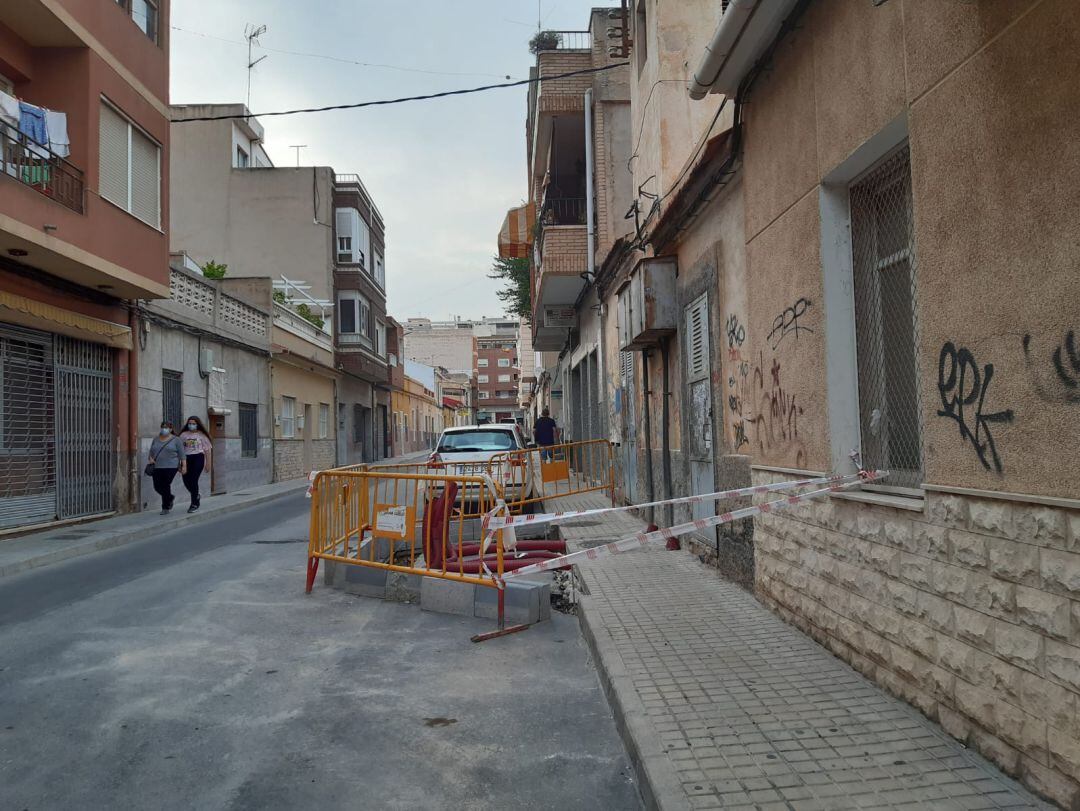 Elda continúa con las obras de mejora en sus barrios