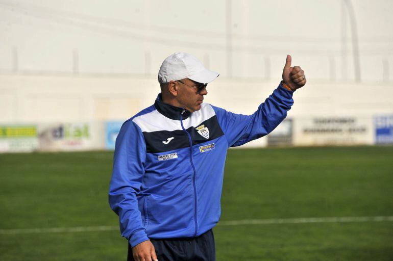 Pepe Bermúdez en su anterior etapa en el Arcos CF