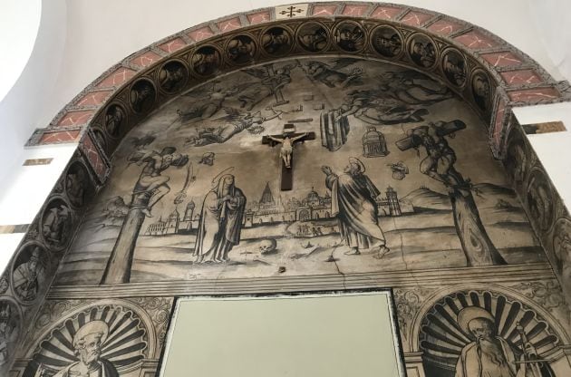 Las pinturas de la sacristía de la Iglesia de la Asunción de Valdepeñas (Ciudad Real)