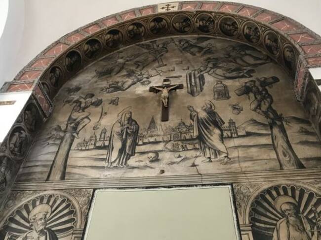 Las pinturas de la sacristía de la Iglesia de la Asunción de Valdepeñas (Ciudad Real)