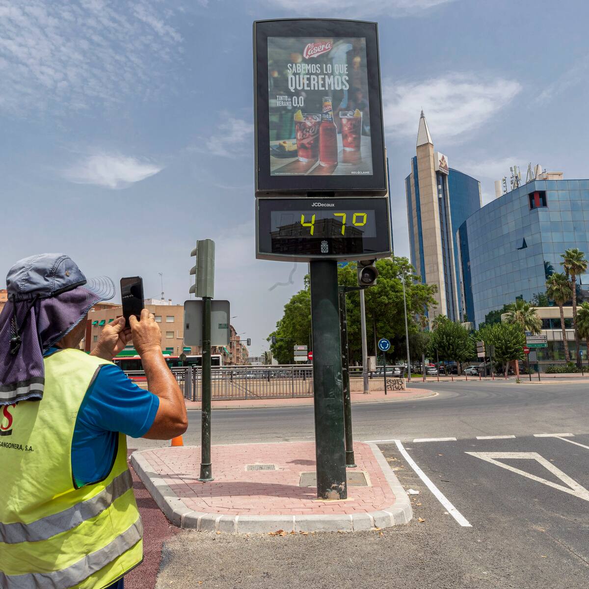 La Región registra un mes de julio "muy cálido" en el que la temperatura media iguala la efeméride absoluta de 2015
