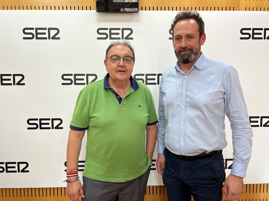 Pepe Pallarés y Jorge Fenor en la tertulia de SER Deportivos Región de Murcia