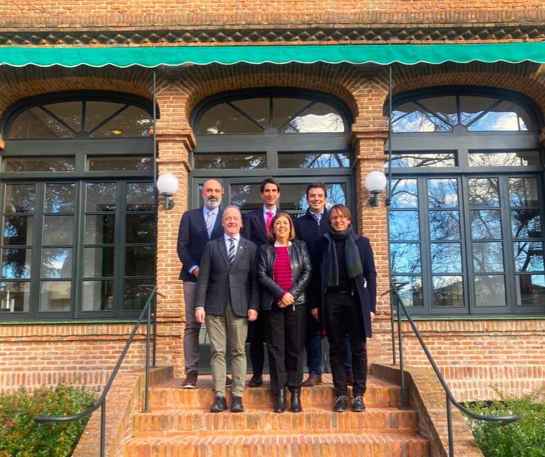 Participantes en la reunión sobre Ramón y Cajal