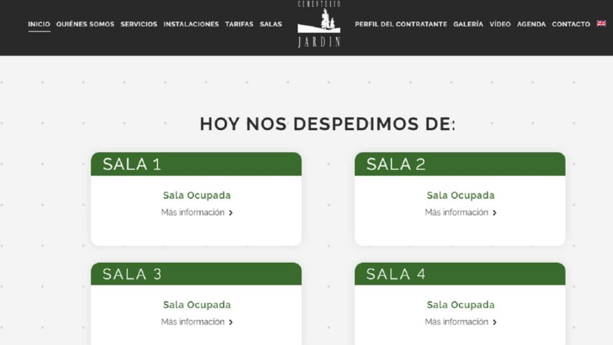 Ofrendas virtuales e información detallada del sepelio: el Cementerio Jardín estrena página web