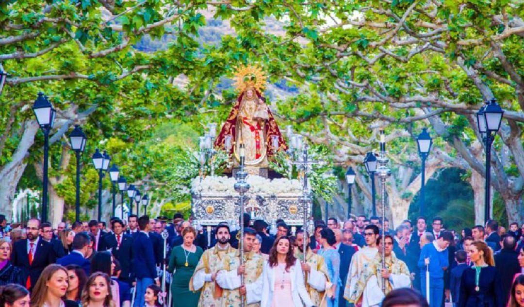 Bajada de La Virgen de la Fuensanta (imagen de archivo)