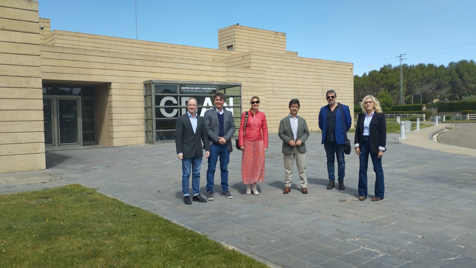 Representantes de la candidatura socialista en el CDAN