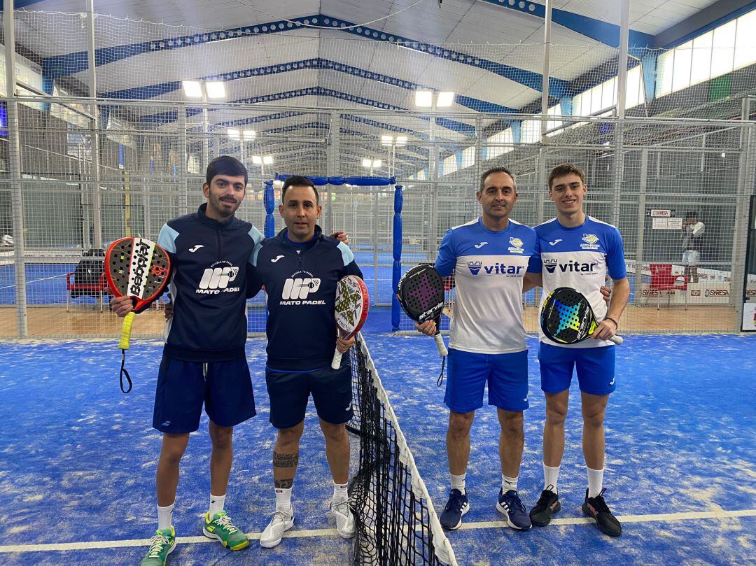 Los equipos de pádel de Medina han vuelto a la competición tras las Navidades