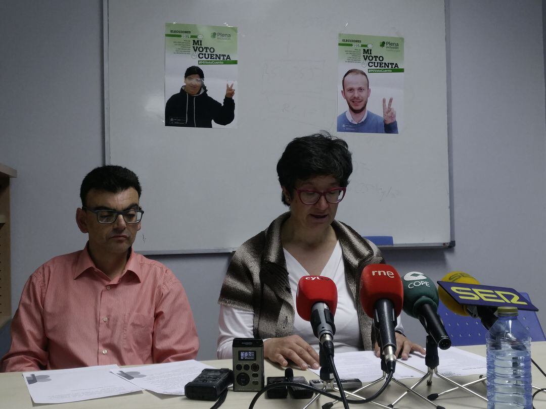 José Luis Jiménez y Sonia Corral