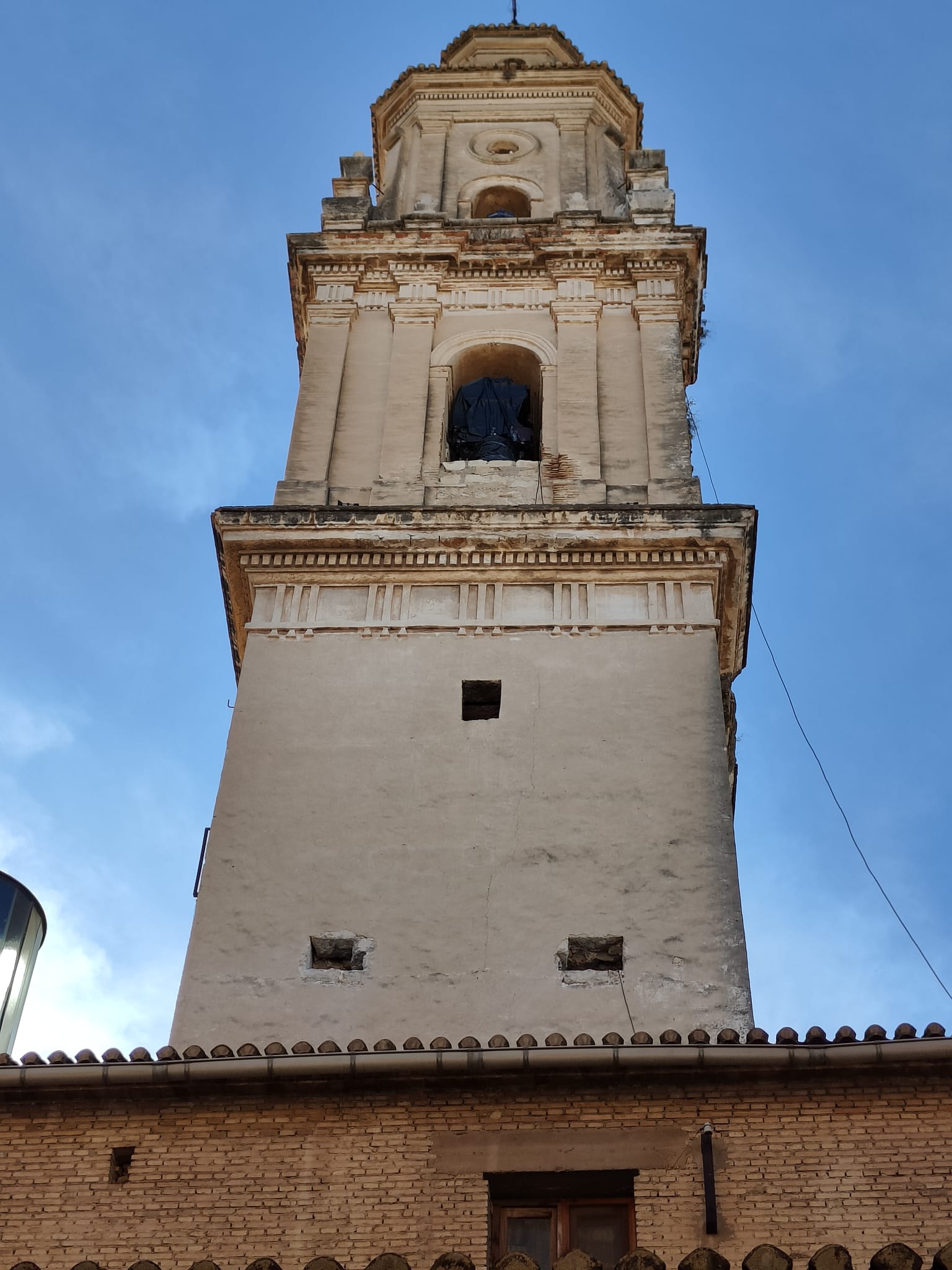 Campanario de la Colegiata de Gandia.