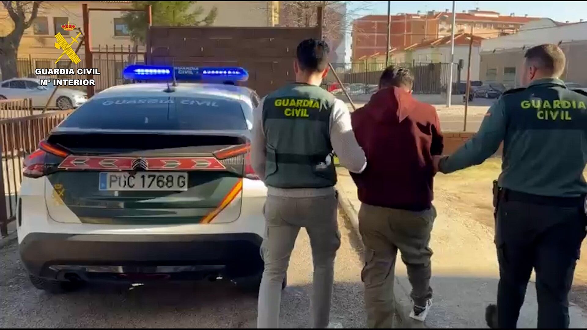 Una de las detenciones en el marco de la operación ‘Rhaven-ligatum’