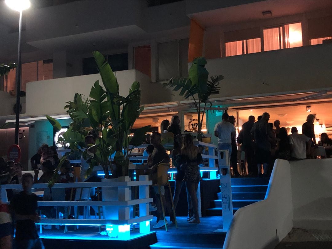 Imagen de archivo de un local sancionado en Vila