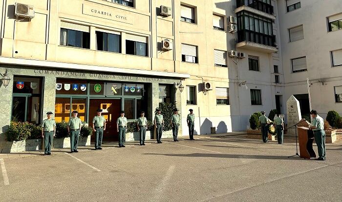 Acto a los caídos en Algeciras