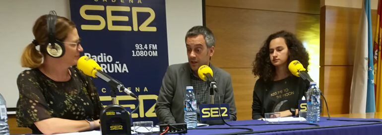 Xulio Ferreiro en el Instituto Puga Ramón