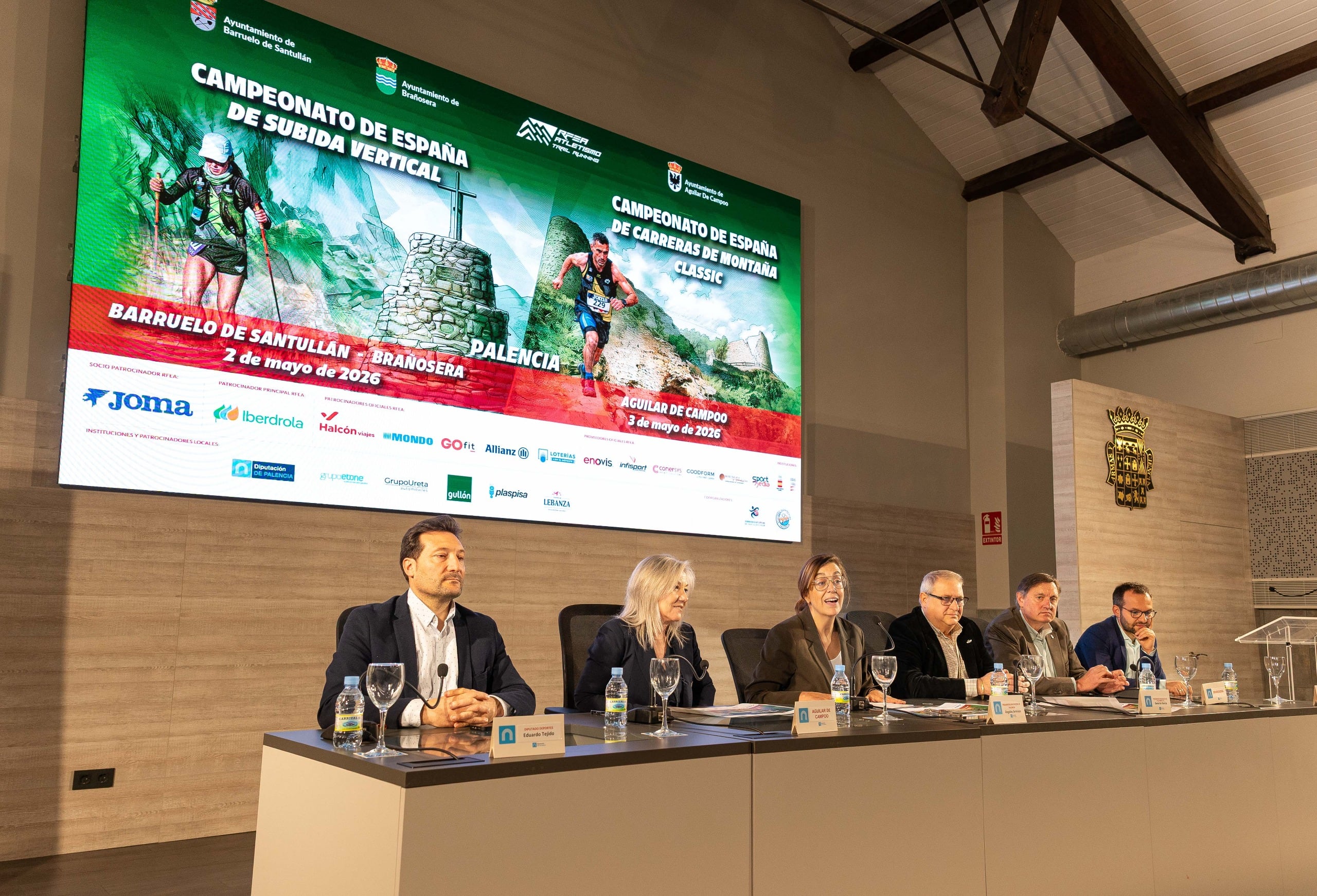 Presentación campeonatos de España Subida Vertical y Carreras de Montaña