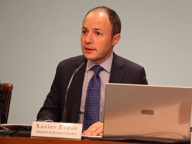 El ministre de Justícia i Interior, Xavier Espot.