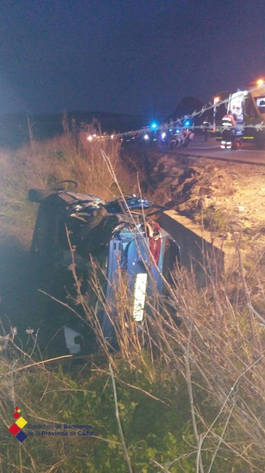 Estado del vehículo tras el accidente