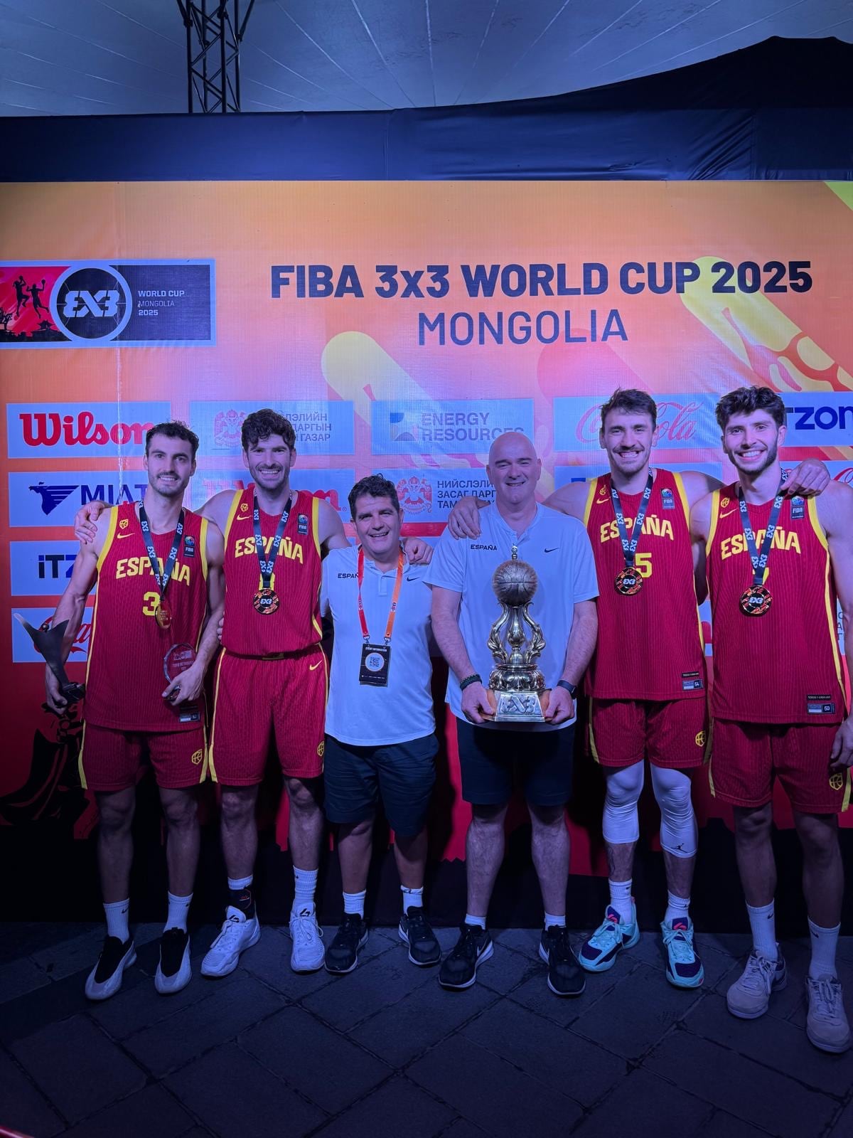Raúl Fernández, convocado como entrenador de las selección española de  3x3 U17.