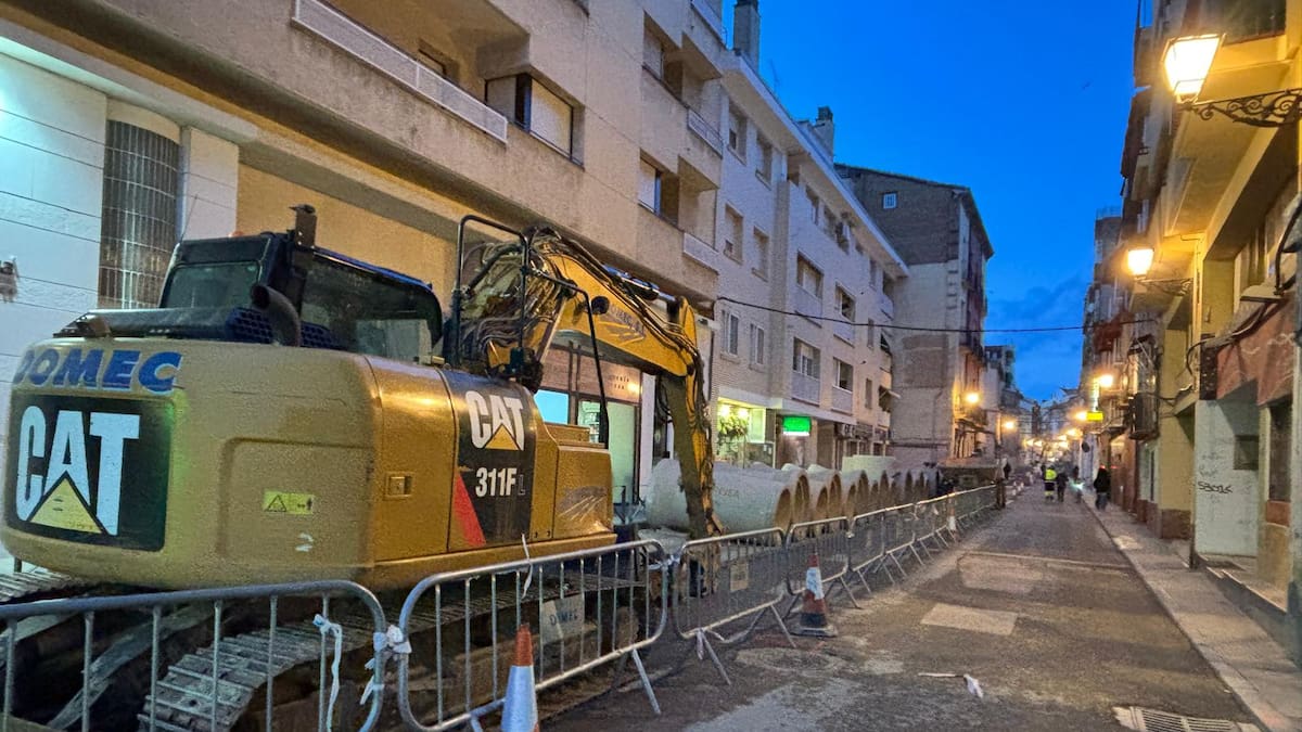 Todo preparado para iniciar las obras de reurbanización de la calle Padre Huesca