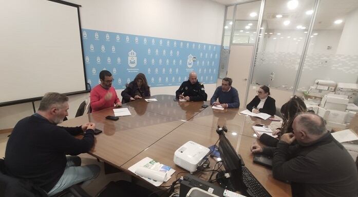 Un momento de la reunión