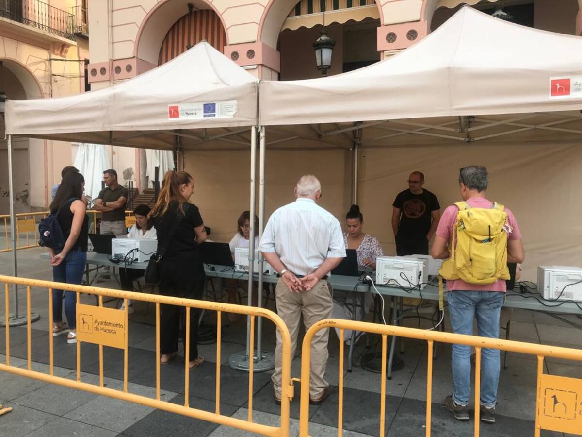 Nueva sesión presencial de los Bonos Impulsa Huesca