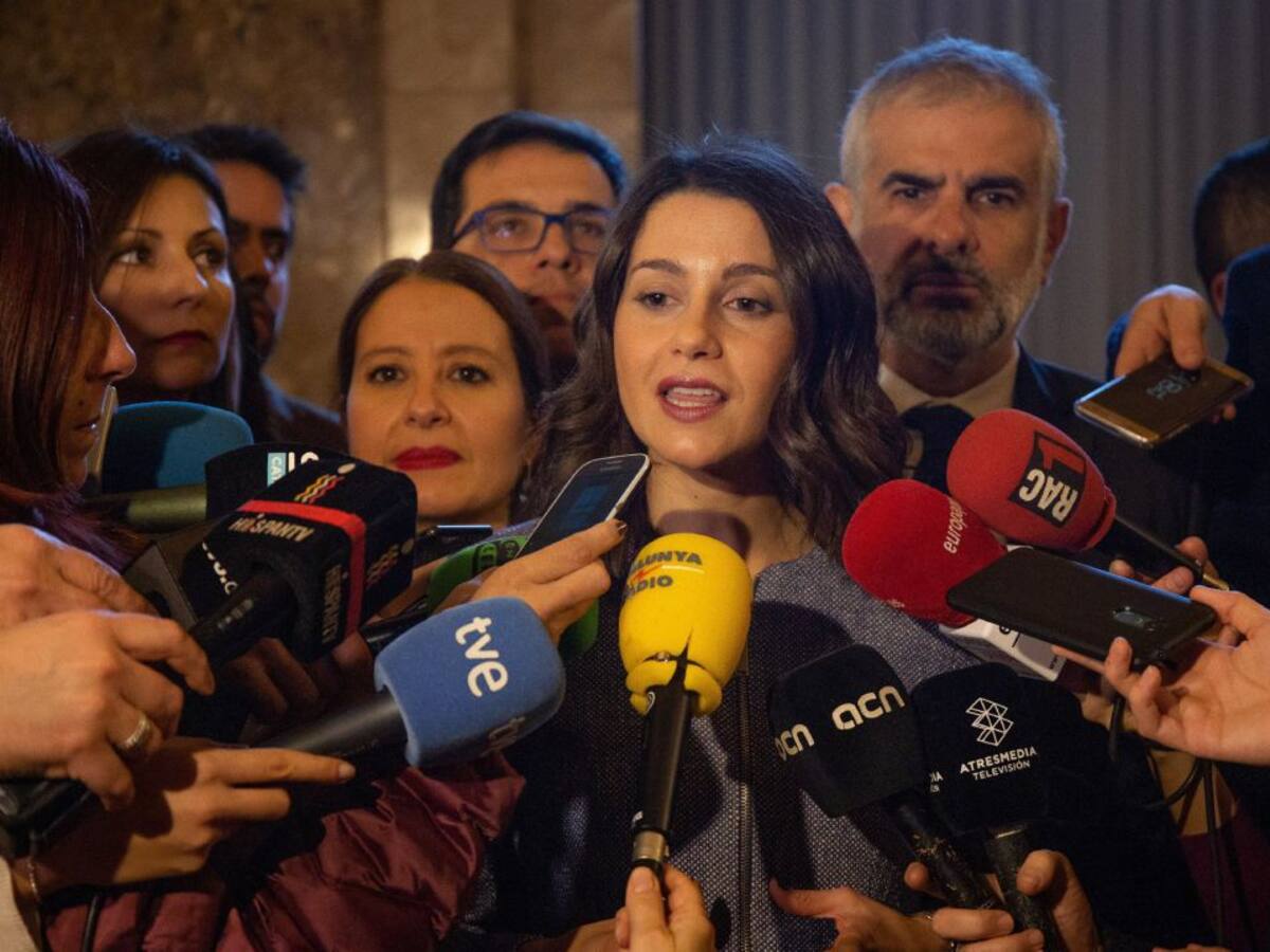 Para Inés Arrimadas