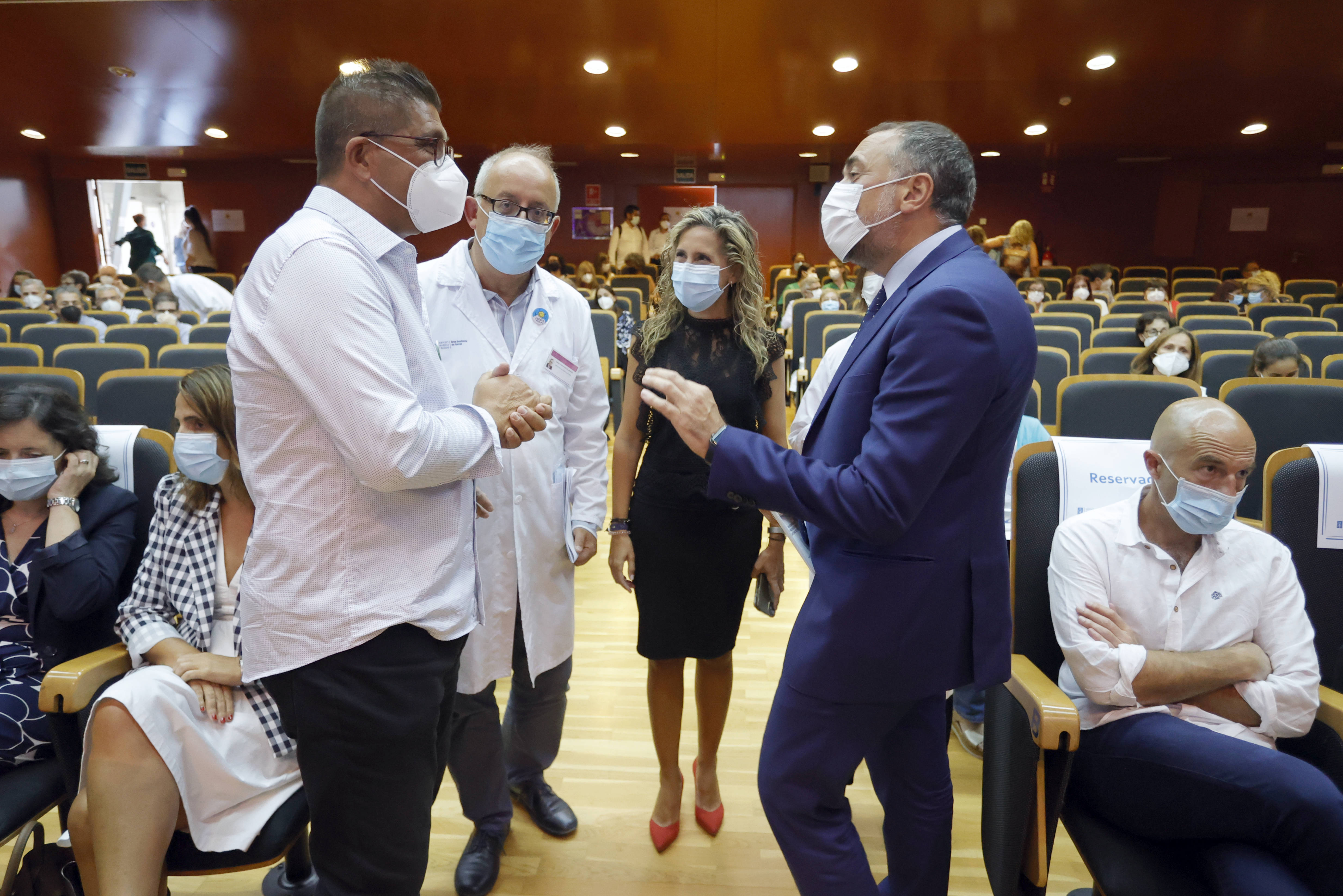 Comesaña, en el acto de este jueves