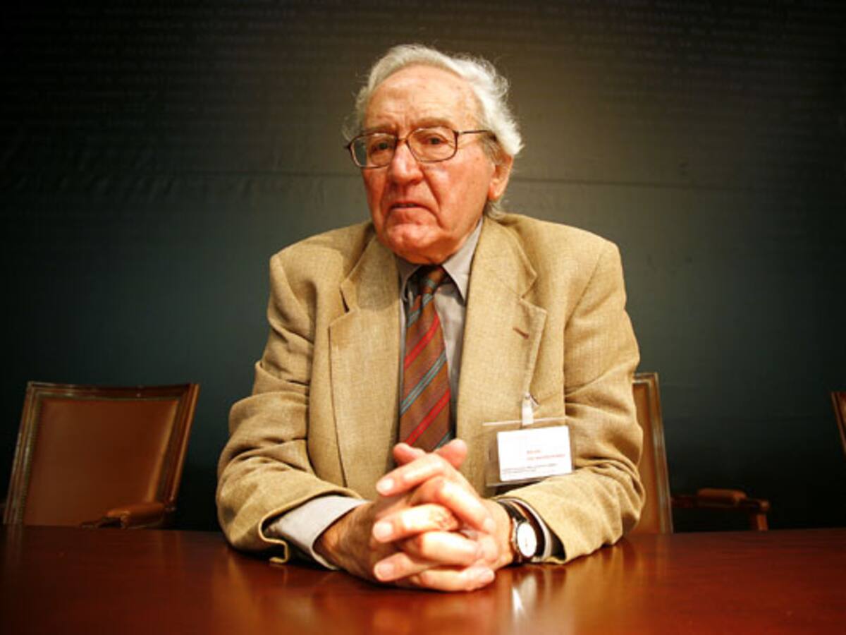 Fallece el jurista salmantino Elías Díaz, Premio Castilla y León de Ciencias Sociales y Humanidades