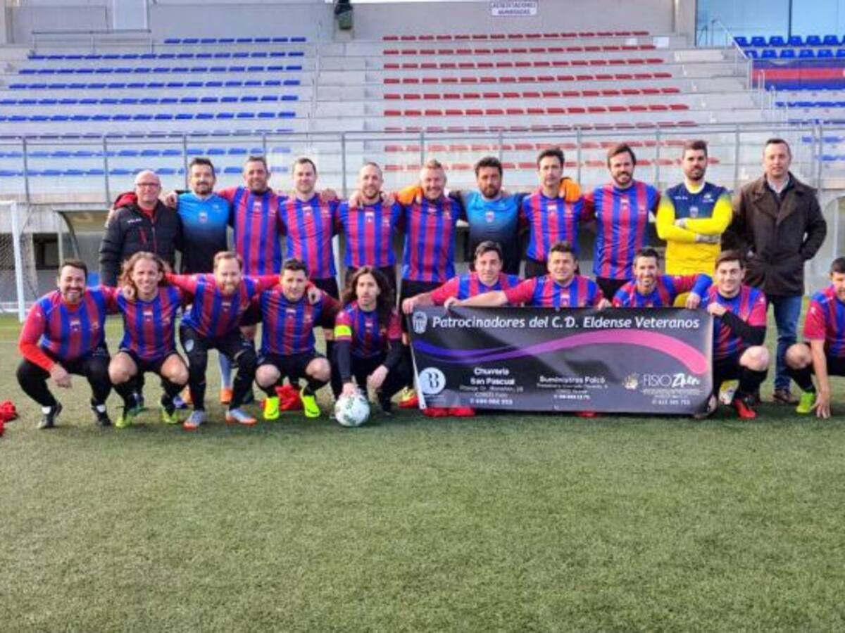 El Eldense veteranos empató en casa (3-3)