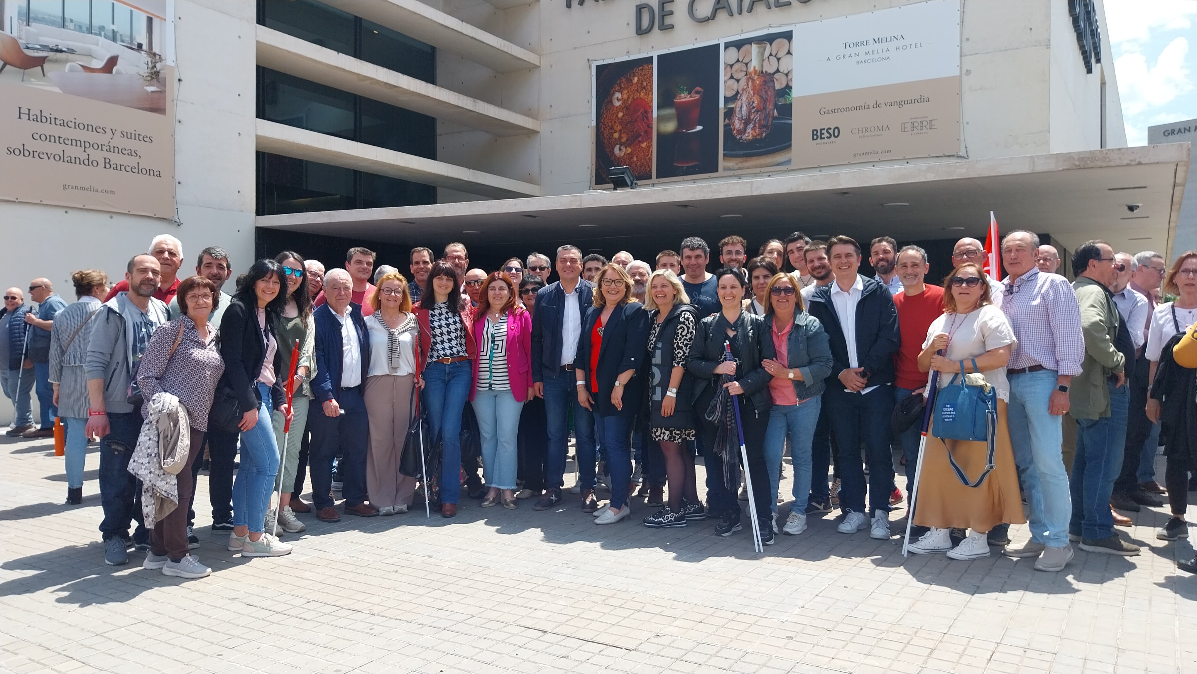 Representación del PSOE en Barcelona