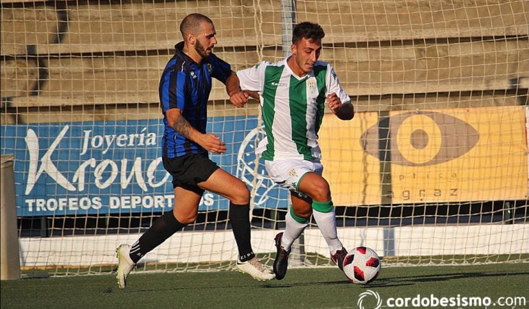 Un momento del partido.