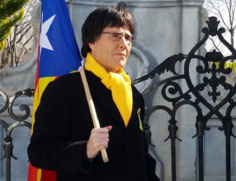 Imagen de Joaquín Reyes caracterizado de Puigdemont