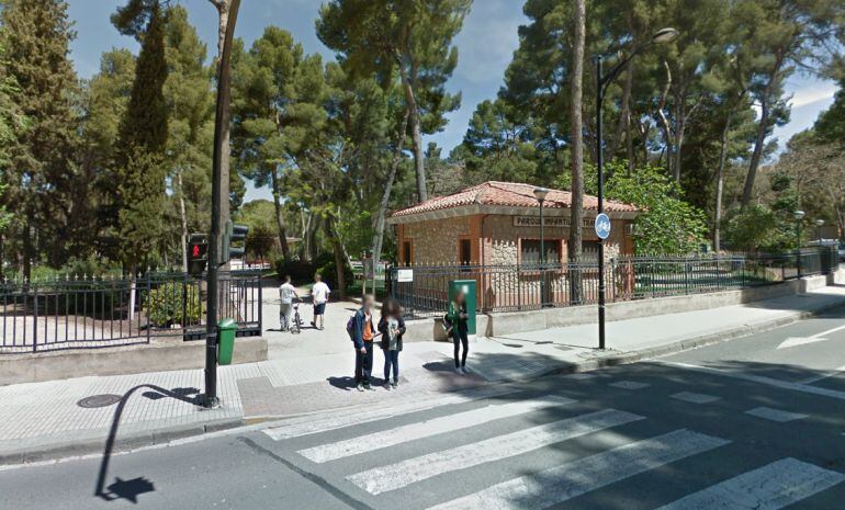 El parque infantil de tráfico del Parque Abelardo Sánchez fue el lugar del suceso