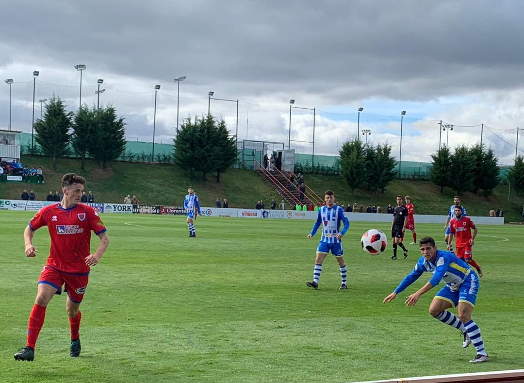 La Arandina no estuvo acertada en el área del Numancia B