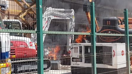 Imagen del incendio