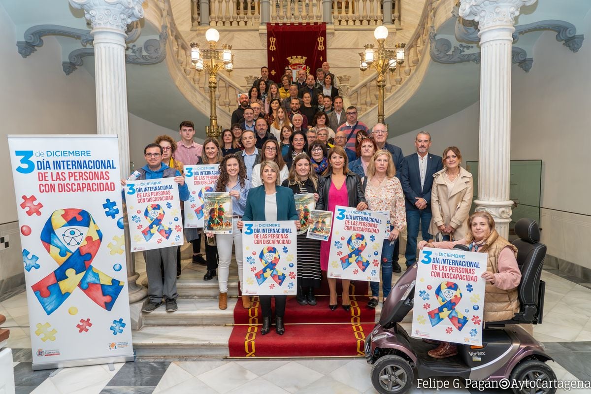 &#039;Cartagena Inclusiva&#039;, galardonada con el Premio Nacional de Discapacidad Reina Letizia.