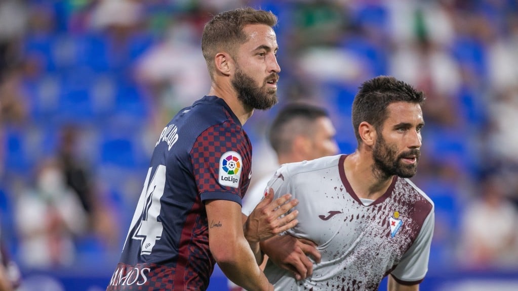 Jorge Pulido, jugador de la SD Huesca frente a la SD Eibar | SD Huesca