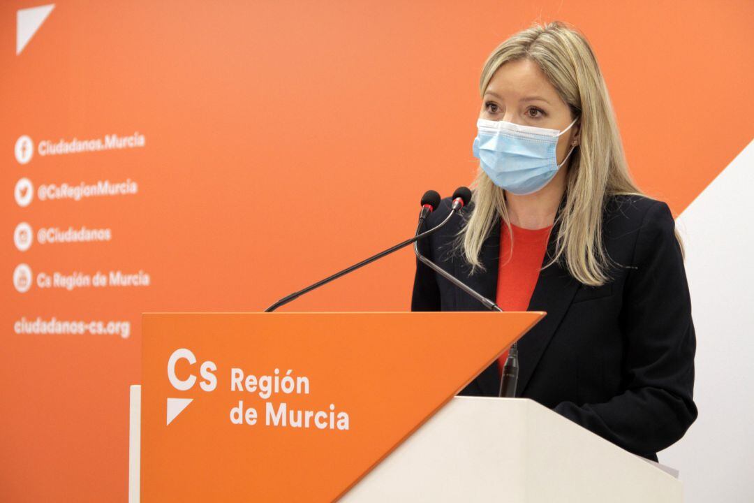 La coordinadora regional de Ciudadanos, Ana Martínez Vidal