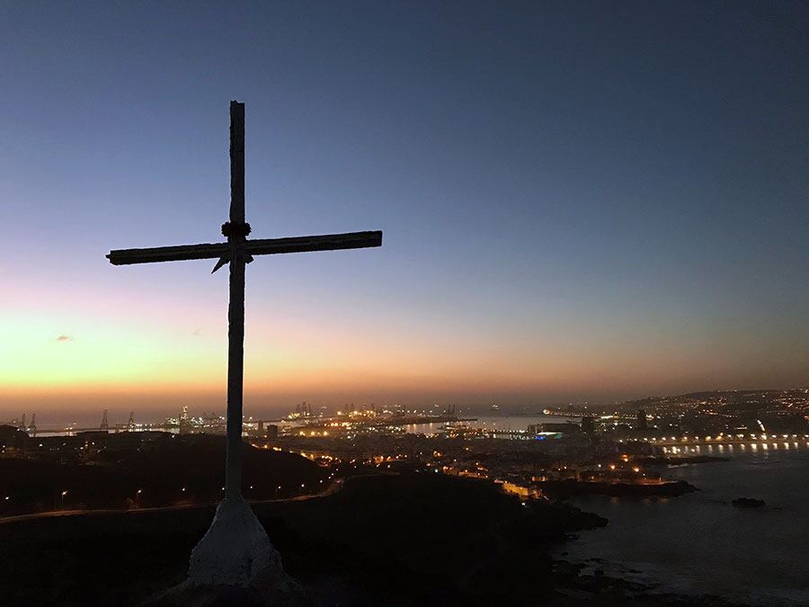 España Cristiana instalará una cruz de seis metros en la sierra de San Cristóbal de El Puerto