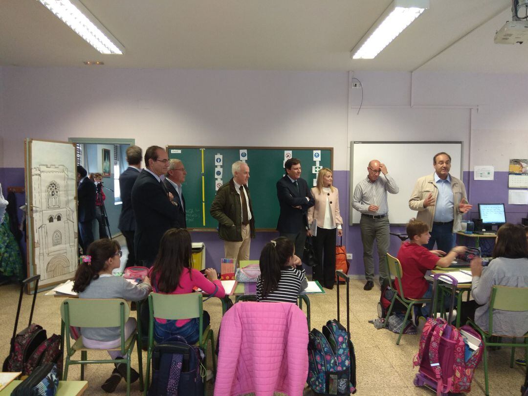 Jornada de formación en riesgos laborales del Colegio Blas Sierra de Palencia