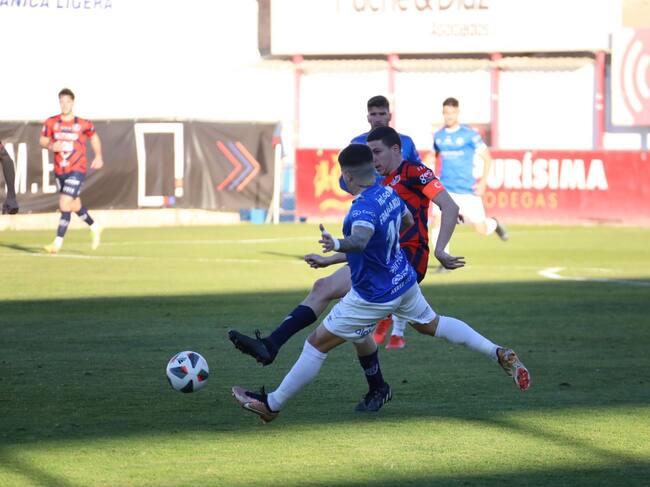 Imagen partido del Xerez DFC ante el Yeclano