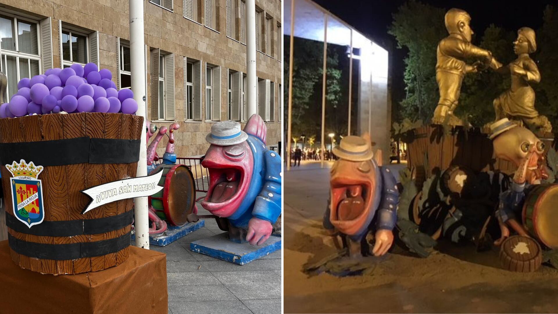 Cuba de los San Mateos 2024 y la del 2019