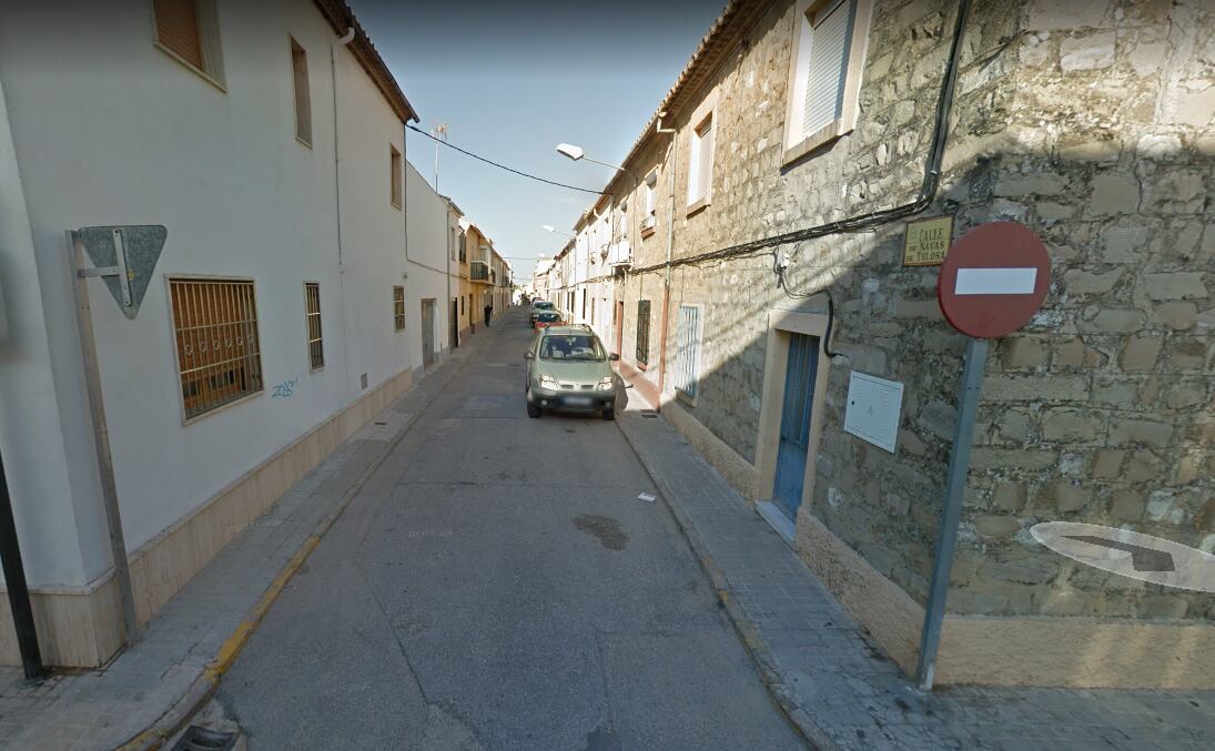 Calle Navas de Tolsa, en Úbeda