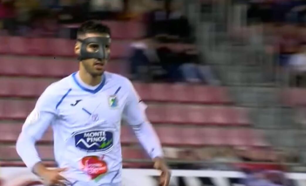 Íñigo Miranda se sobrepuso a sus problemas físicos para medirse al Atlético de Madrid en Los Pajaritos