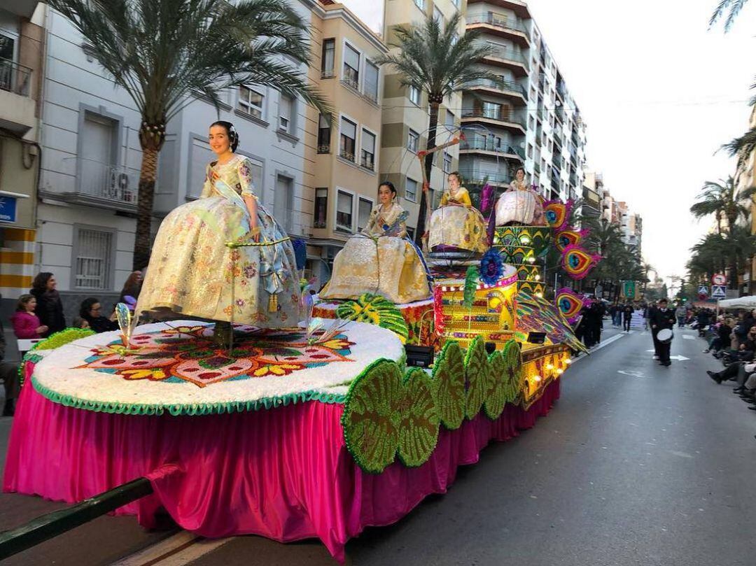 Archivo de la cabalgata infantil en Gandia 