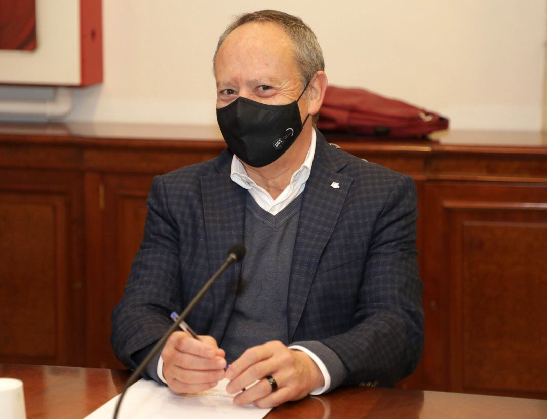 El secretario general de UGTPV, Ismael Sáez, llegó al cargo en el año 2016.