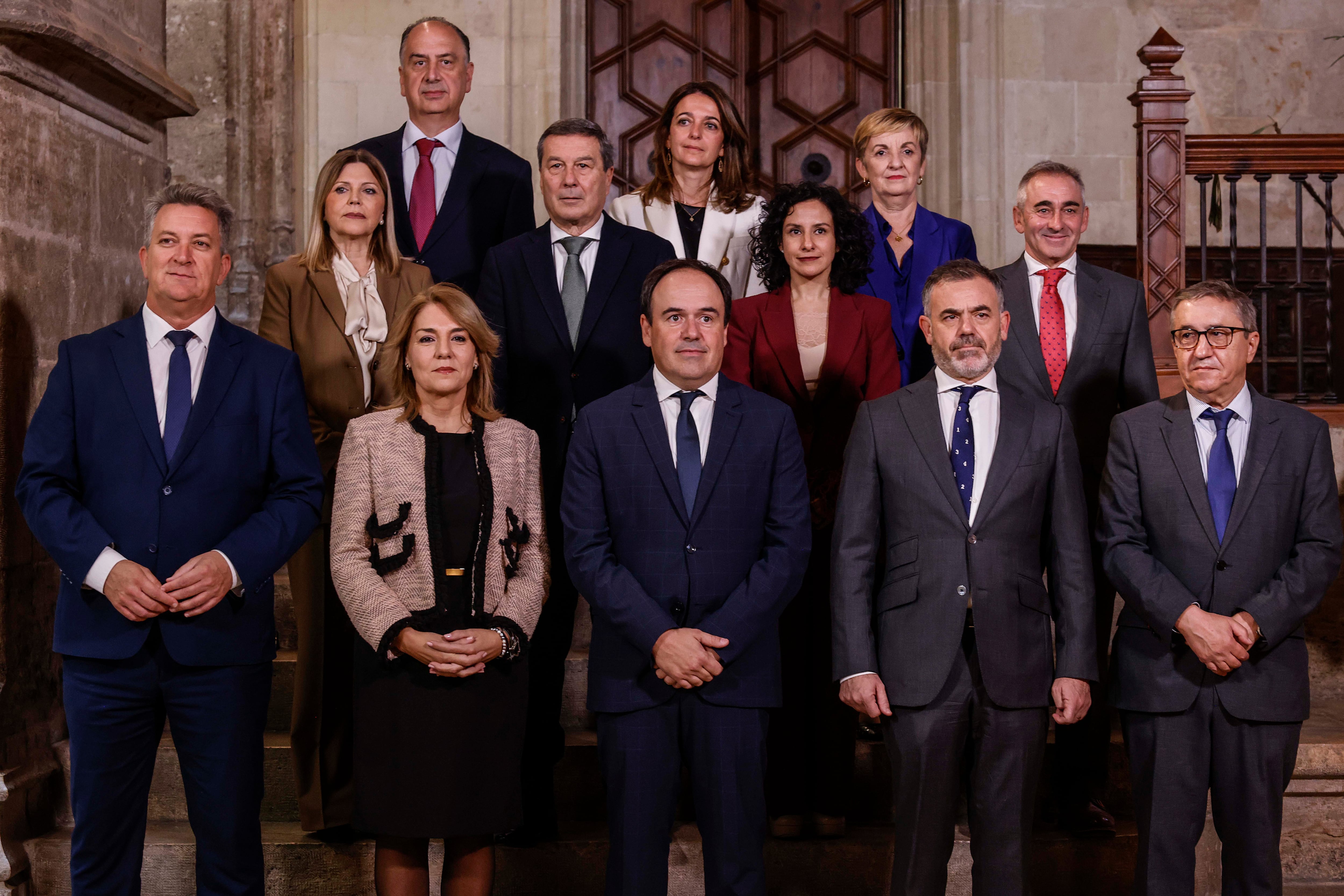 Valencia, 4 de diciembre de 2025. Nuevo Consell de Juanfran Pérez Llorca como president de la Generalitat