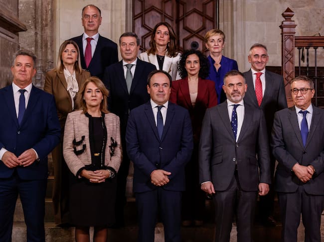Valencia, 4 de diciembre de 2025. Nuevo Consell de Juanfran Pérez Llorca como president de la Generalitat