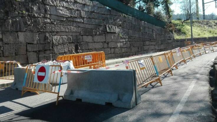 Los problemas del corte de tráfico en Otero Pedraio